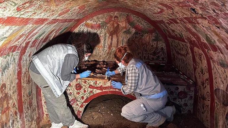 İznik’te tarihi keşif: Anadolu’da bir ilk olabilecek ‘Çoban İsa’ freski gün yüzüne çıktı