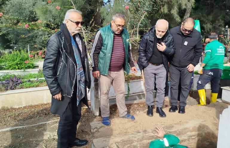 Levent Özdilekin acı günü Annesini son yolculuğuna uğurladı