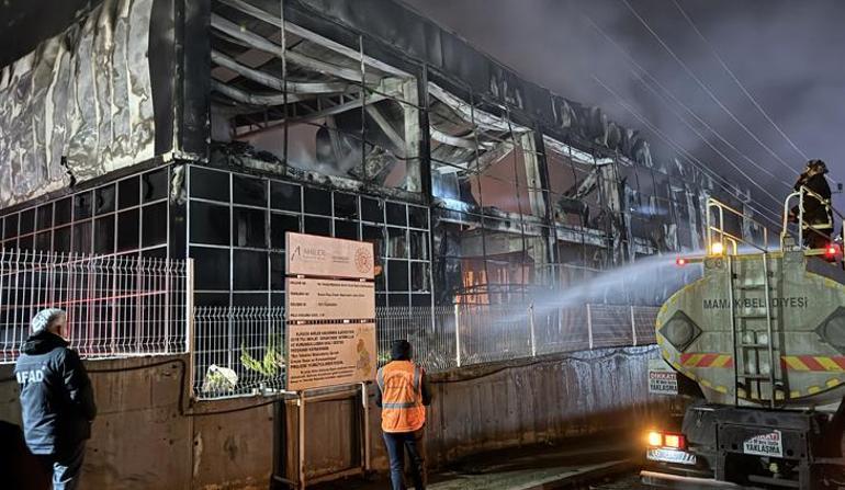 Kırıkkale OSBde bir fabrikada çıkan yangın söndürüldü
