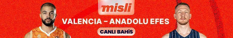Anadolu Efes, EuroLeaguede Valencia Basket karşısında Maçın heyecanı canlı yayın, canlı sohbet ve Şampiyon Oranlar ile Mislide