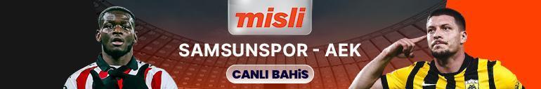 Samsunspor, ilk 8i garantilemek için AEK karşısında Maçın heyecanı canlı sohbet ve Şampiyon Oranlar ile Mislide