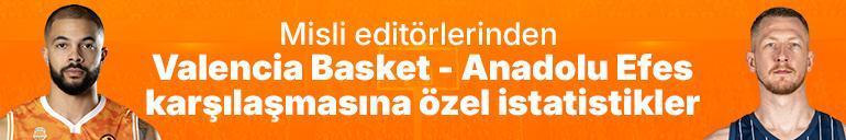 Misli editörlerinden Valencia Basket - Anadolu Efes karşılaşmasına özel istatistikler