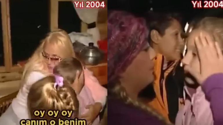 Güllü ve çocukları... 2004 yılına ait görüntüler gündemde