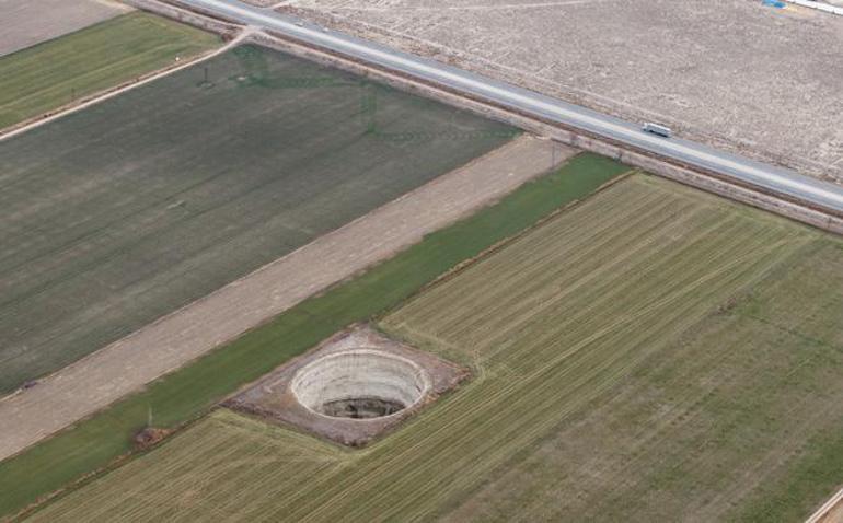 Konyadan Bursaya... Uydudan izleniyor Dev çukurların bir sırrı daha ortaya çıktı