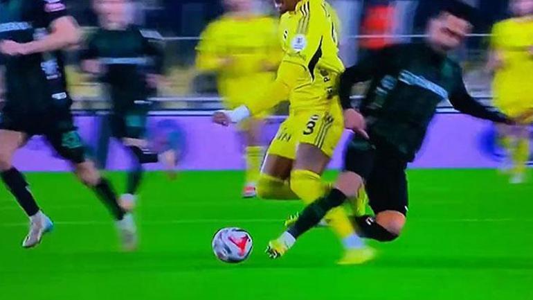 Fenerbahçe-Konyaspor maçının kritik pozisyonları Trioda masaya yatırıldı Hakem bu kadar rahat olamaz