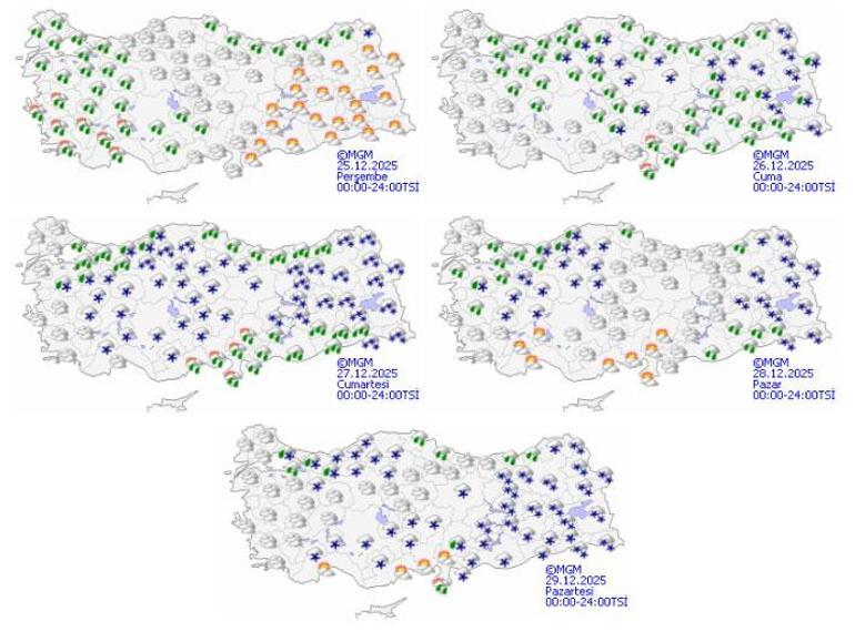 Son dakika... Meteoroloji yarın için uyardı İstanbul dahil: 48 kentte lapa lapa kar yapacak