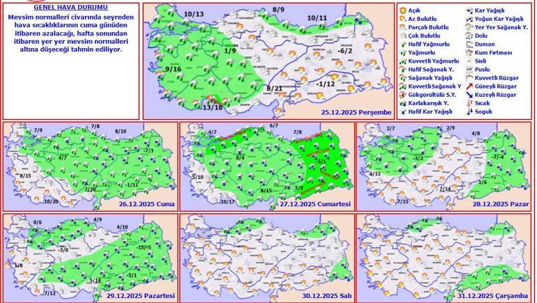 Son dakika... Meteoroloji yarın için uyardı İstanbul dahil: 48 kentte lapa lapa kar yapacak