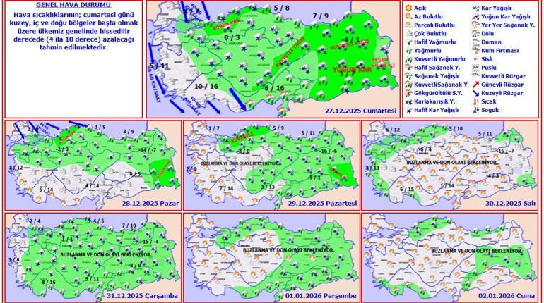 Meteorolojiden 38 kent için yoğun kar alarmı: İstanbulda kar yağışı beklenen ilçeler açıklandı
