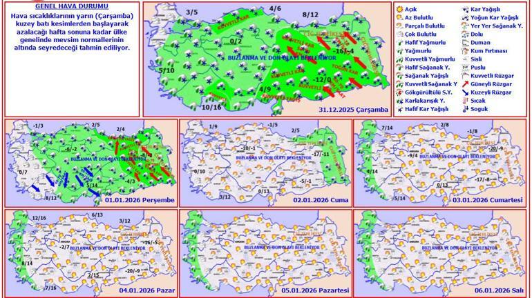 SON DAKİKA HAVA DURUMU HABERLERİ: İstanbul ve Ankara'da kar yağacak mı? Meteoroloji ve AKOM’dan uyarı geldi! - 
                    1. Resim