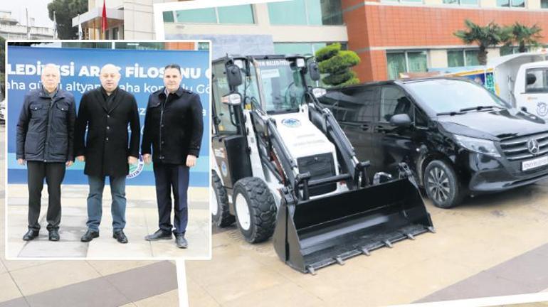 Gönen Belediyesi araç filosunu güçlendirdi
