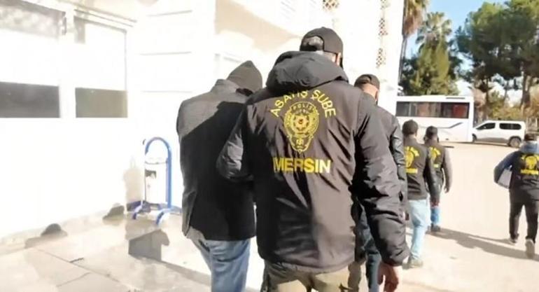 Mersin’de change araç çetesine büyük darbe 18 şüpheli yakalandı
