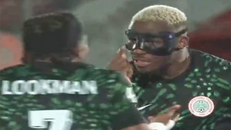 Nijeryada Osimhen ile Lookman arasında sinirler gerildi Takım arkadaşına sert tepki