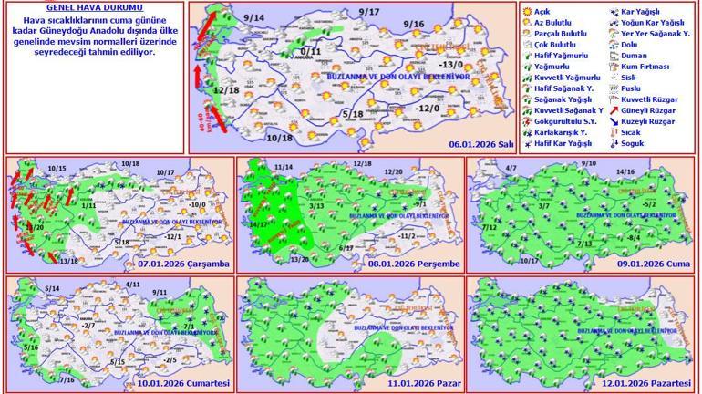 Son dakika… Meteoroloji ve AKOM’dan peş peşe uyarı İstanbula yeniden kar geliyor: 36 kentte alarm