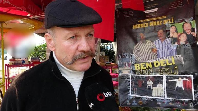 Film gibi hayat hikayesi... Yeşilçamın ünlü ismi Bülent Katıoğlu simit satarak geçiniyor