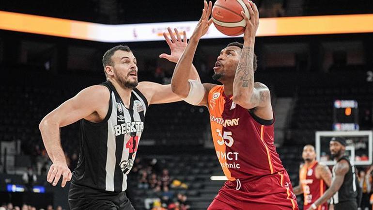 Derbide Galatasaray, Beşiktaşı 16 sayı farkla mağlup etti