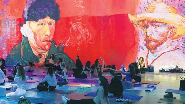 Dijital sanatla yoga bir arada