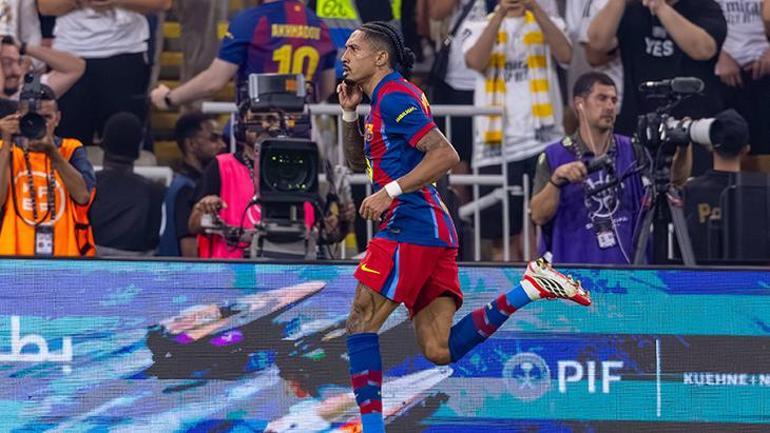 İspanyada Süper Kupada nefes kesen maç Barcelona, Real Madridi devirdi