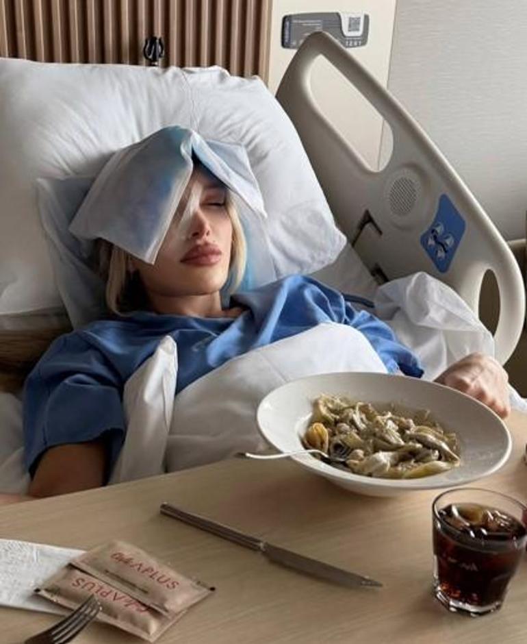 Seren Serengil operasyon geçirdi Hastane odasından paylaştı