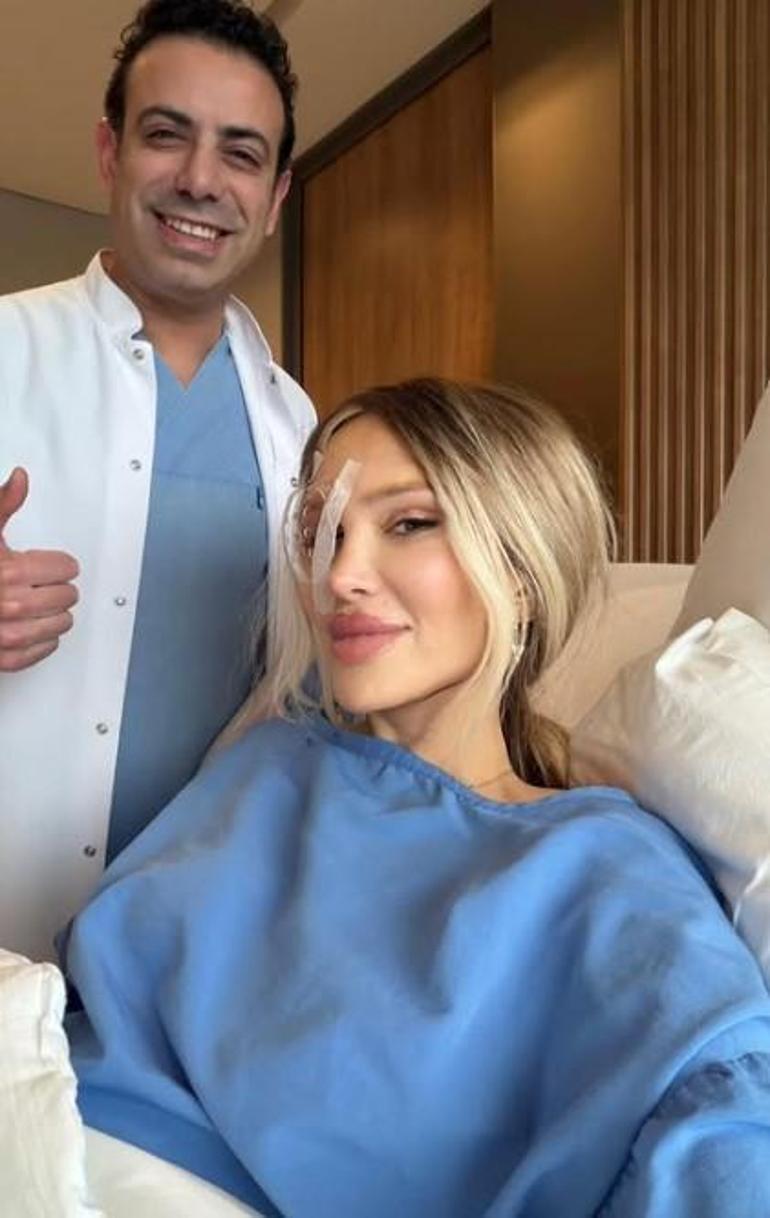 Seren Serengil operasyon geçirdi Hastane odasından paylaştı