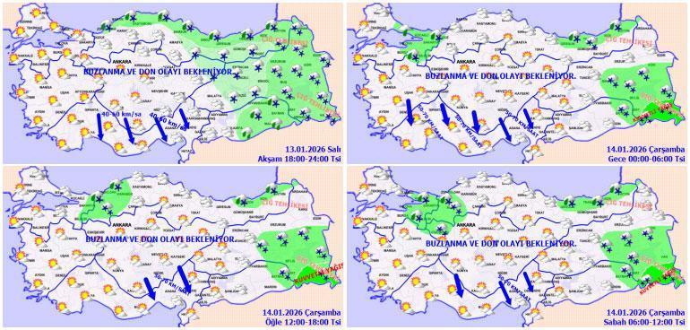 Meteoroloji yeni hava durumu raporu yayımladı! Peş peşe kar tatili haberleri geldi -
                      1. Resim