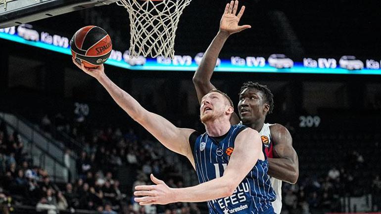 Anadolu Efeste kötü gidişat sürüyor Euroleaguede arka arkaya 6. mağlubiyet