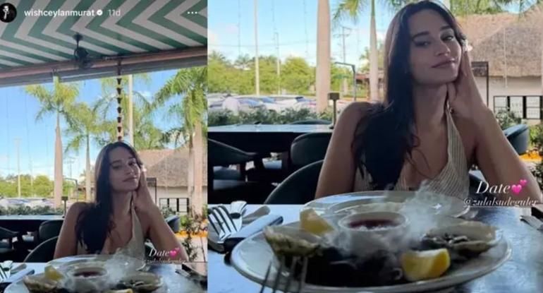 Dominikte aşka geldiler Survivor Murat Ceylan ve sevgilisinden romantik kare