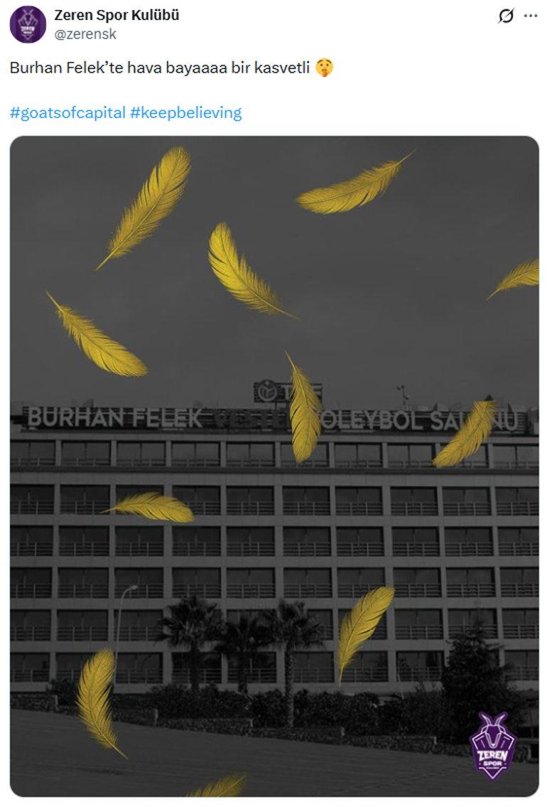 Zerenden Fenerbahçeye Rütbeni Bileceksin göndermesi Saliha Şahin: Bu maçı bitirmelisin dedim