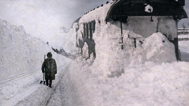 Boğazı buz üstünden yürüyerek geçmişler 120 yılda 2 kez geldi: Sibirya kışı masum kalır