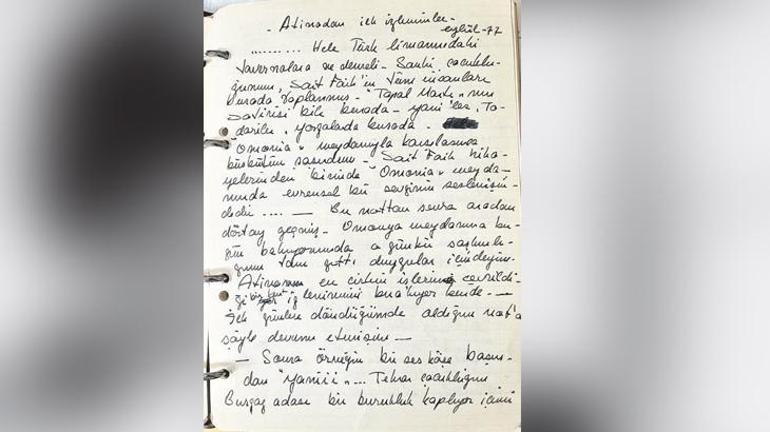 Kayada Melike’nin izleri yeşeriyor