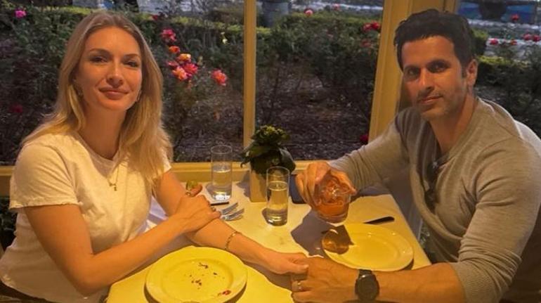 Günler önce evlenmişti Yasemin Kay Allen ve eşinden romantik kare