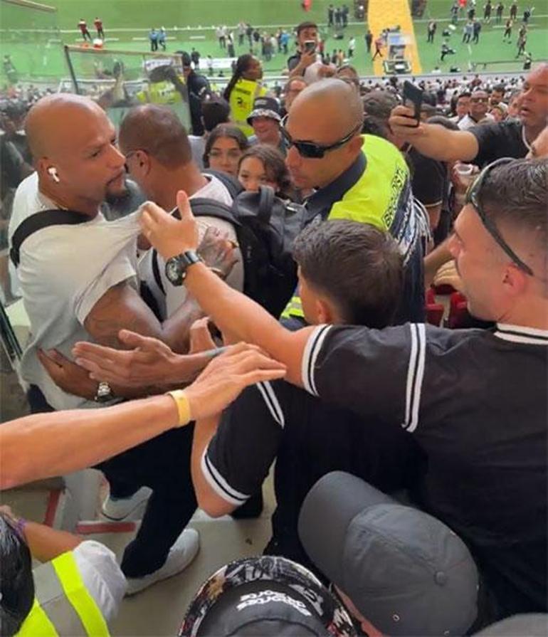 Süper Kupa finali öncesi Corinthians taraftarından Felipe Meloya saldırı