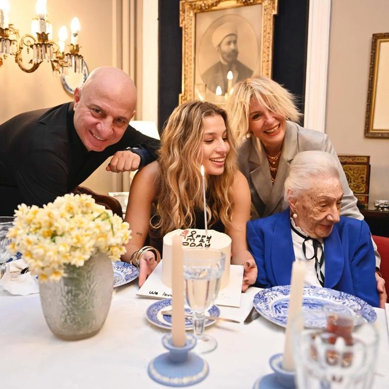 Haldun Dormenin torunu Alya yeni yaşını kutladı Ömer Dormen tepkilere sessiz kalamadı