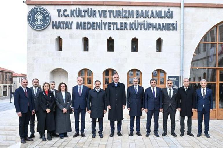 Bakan Ersoy: Üç yıl içinde 33’ü Hatay’da, 109 eser restore edildi