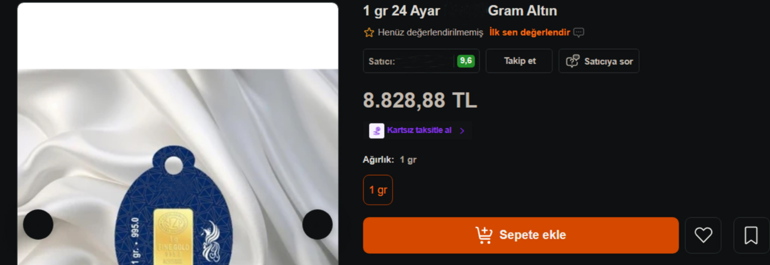 8.600 TL’ye gram altın Tarihi hareket sonrası satışı patladı: Yüksek fiyata razı geliyorlar