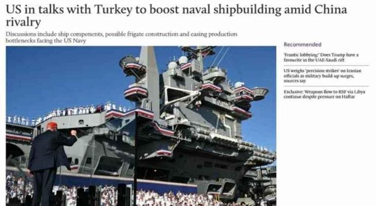 ABD donanması Türkiyenin kapısını çaldı: Küresel rekabette Ankara formülü