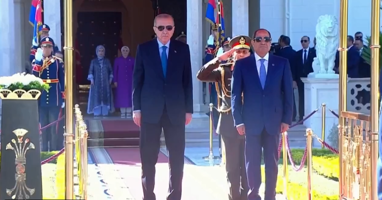 Cumhurbaşkanı Erdoğan Mısırda