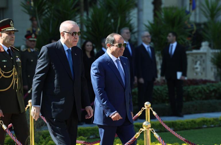 Cumhurbaşkanı Erdoğan Mısırda