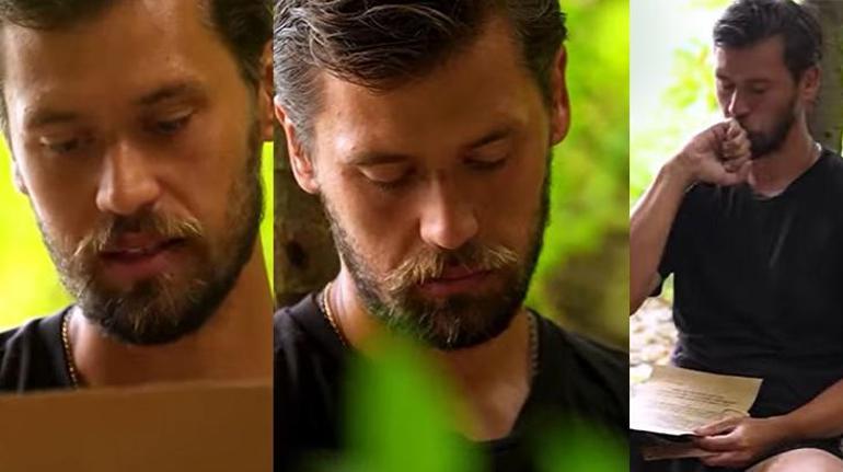 Survivorda Serhan Onatın duygusal anları Nişanlısından gelen mektup ağlattı