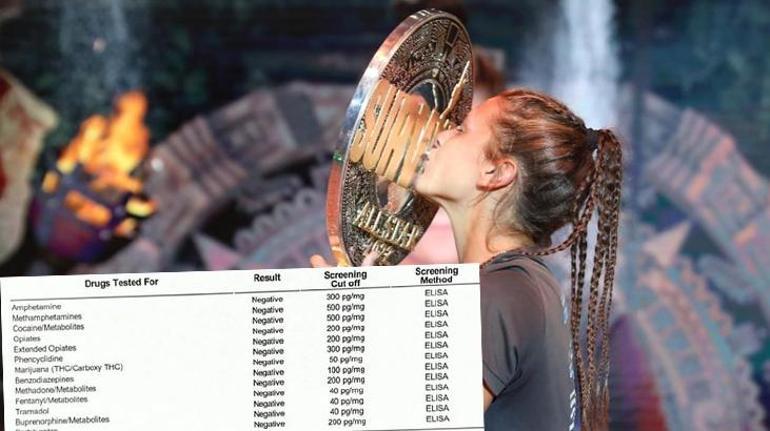 Ünlülere uyuşturucu soruşturması Survivor şampiyonu Nisa Bölükbaşı test sonucunu paylaştı