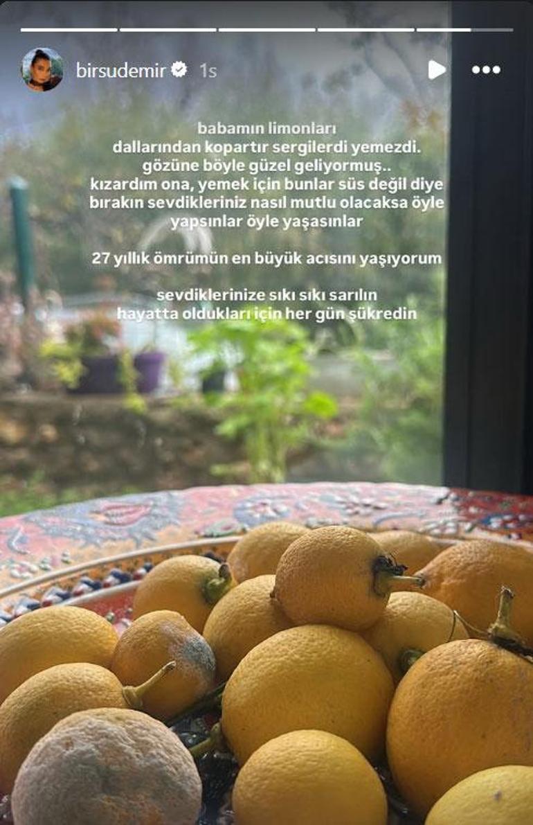 ‘Alemin Kıralının Oben’i Birsu Demirin acı günü: Zorlu sevdam hoşça kal