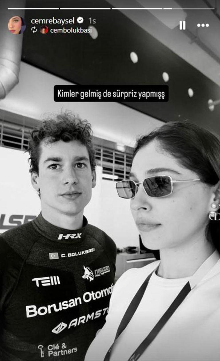 Dubai’de romantik sürpriz Cemre Baysel, Cem Bölükbaşını yalnız bırakmadı