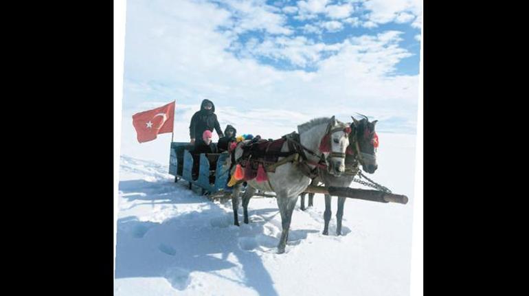 Bir kış masalı Kar, buz, kaz...