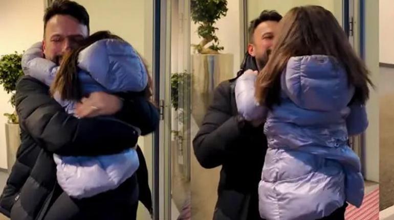 Günler sonra hasret giderdiler Tarkan kızı Liyaya kavuştu