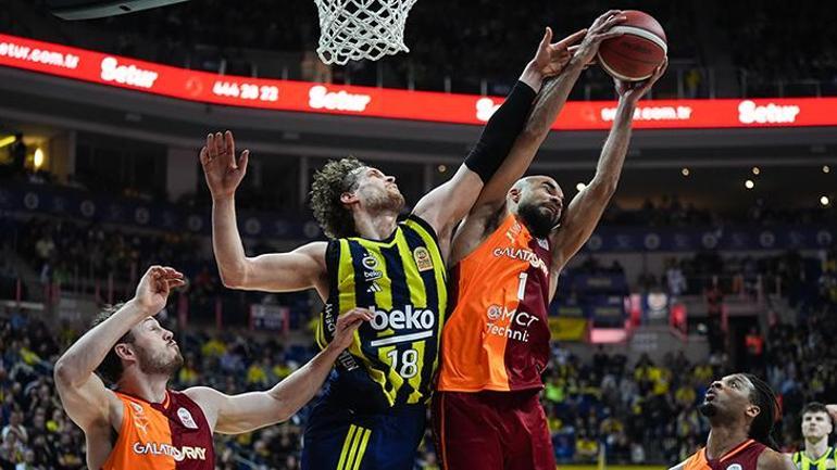 Basketbolda Fenerbahçe-Galatasaray derbisi Karşılaşmanın galibi son saniyede belli oldu