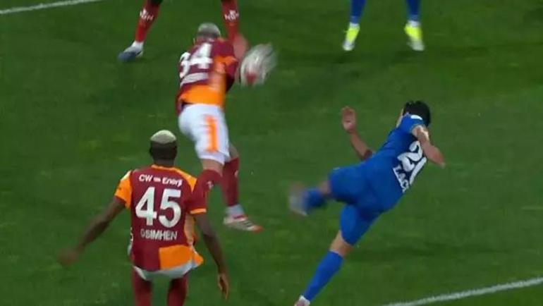 Rizespor-Galatasaray maçının tartışmalı pozisyonları Trioda değerlendirildi Sahada kesin ofsayt verirdim
