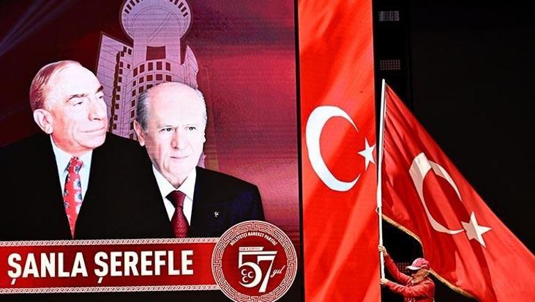 Son dakika... MHPnin 57. kuruluş yılı Bahçeli: Kardeş kavgasını önlemeye kararlıyız