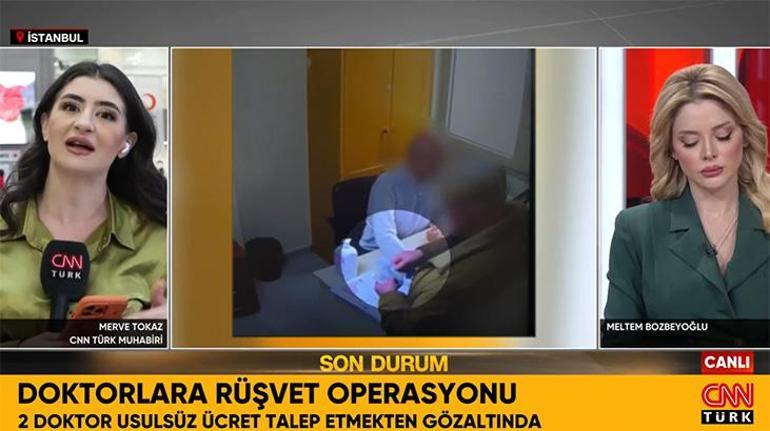 İstanbulda Devlet Hastanesinde r&uuml;şvet soruşturması 2 doktor g&ouml;zaltında