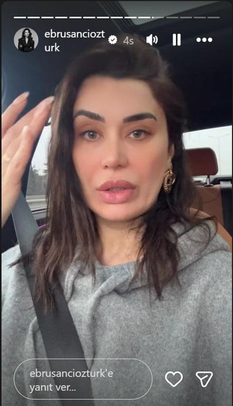 Botoks faciası Ebru Şancının bir kaşı havada kaldı