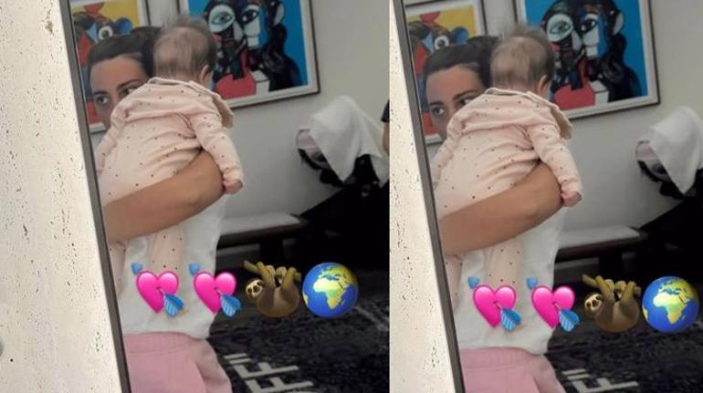 Melisa Ural paylaştı İşte Sibel Canın torunu Linadan yeni kare