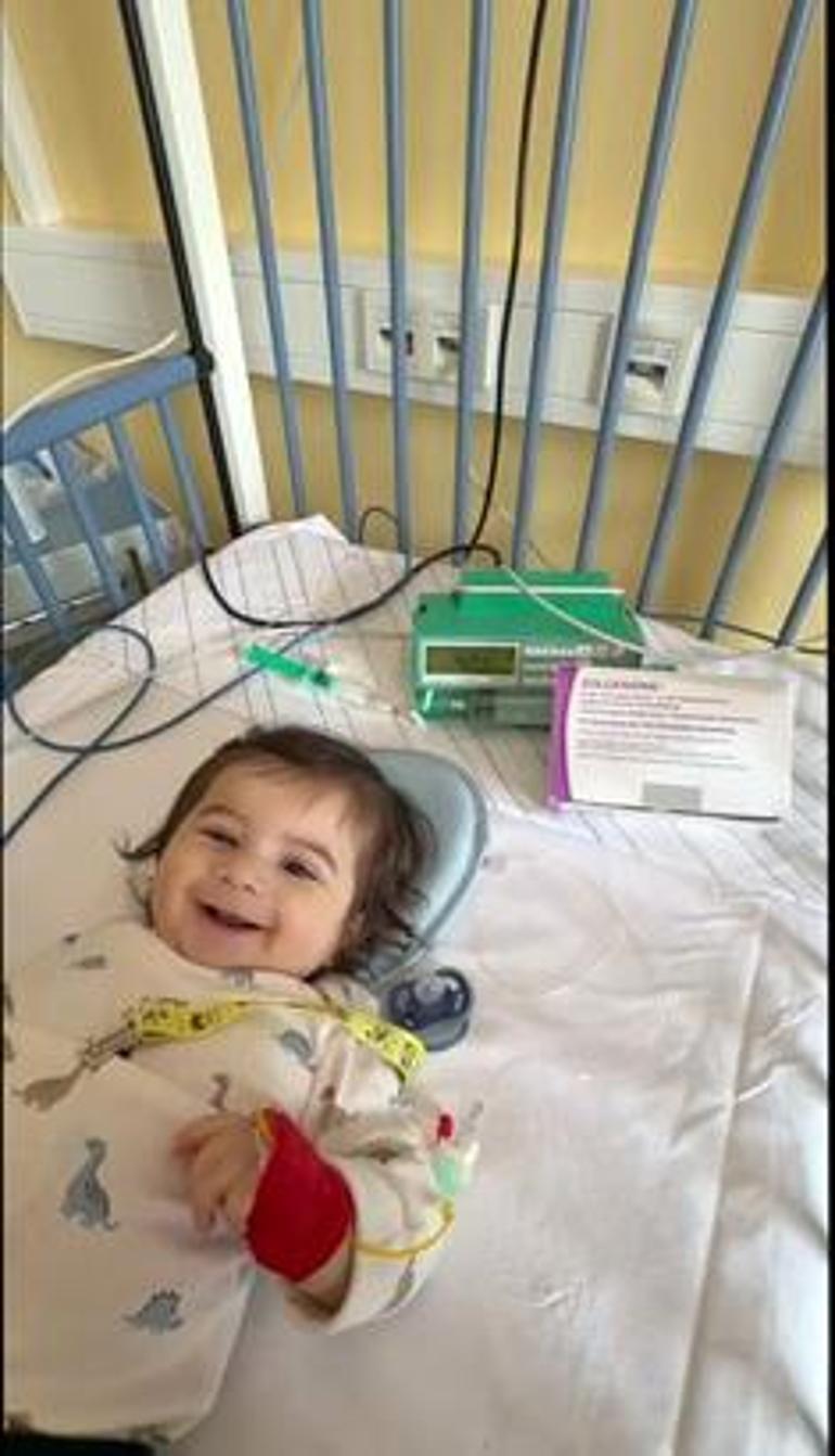 SMA'lı Teoman bebek ilacına kavuştu: Bütün bekleyen çocuklarımıza umut olsun